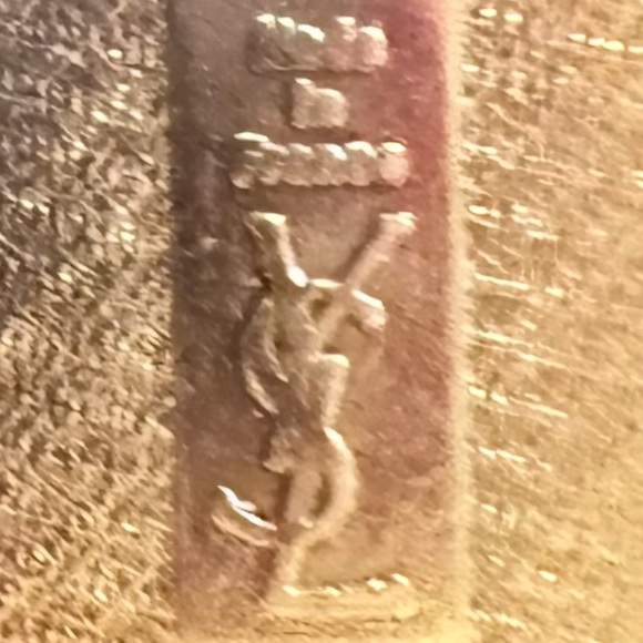 Vintage Yves Saint Laurent Silver Saxophone Brooch With Pouch - Picture 8 of 8